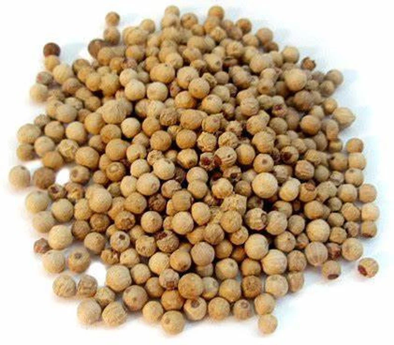 Poivre blanc de Penja du Cameroun / Poivre blanc de Penja / Poivre blanc / Poivre en grains bio / Épices et assaisonnements africains
