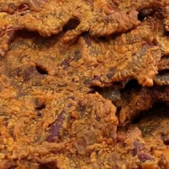 Kilichi / Kilishi - viande séchée et épicée du Cameroun - 100 g/200 g/300 g/500 g